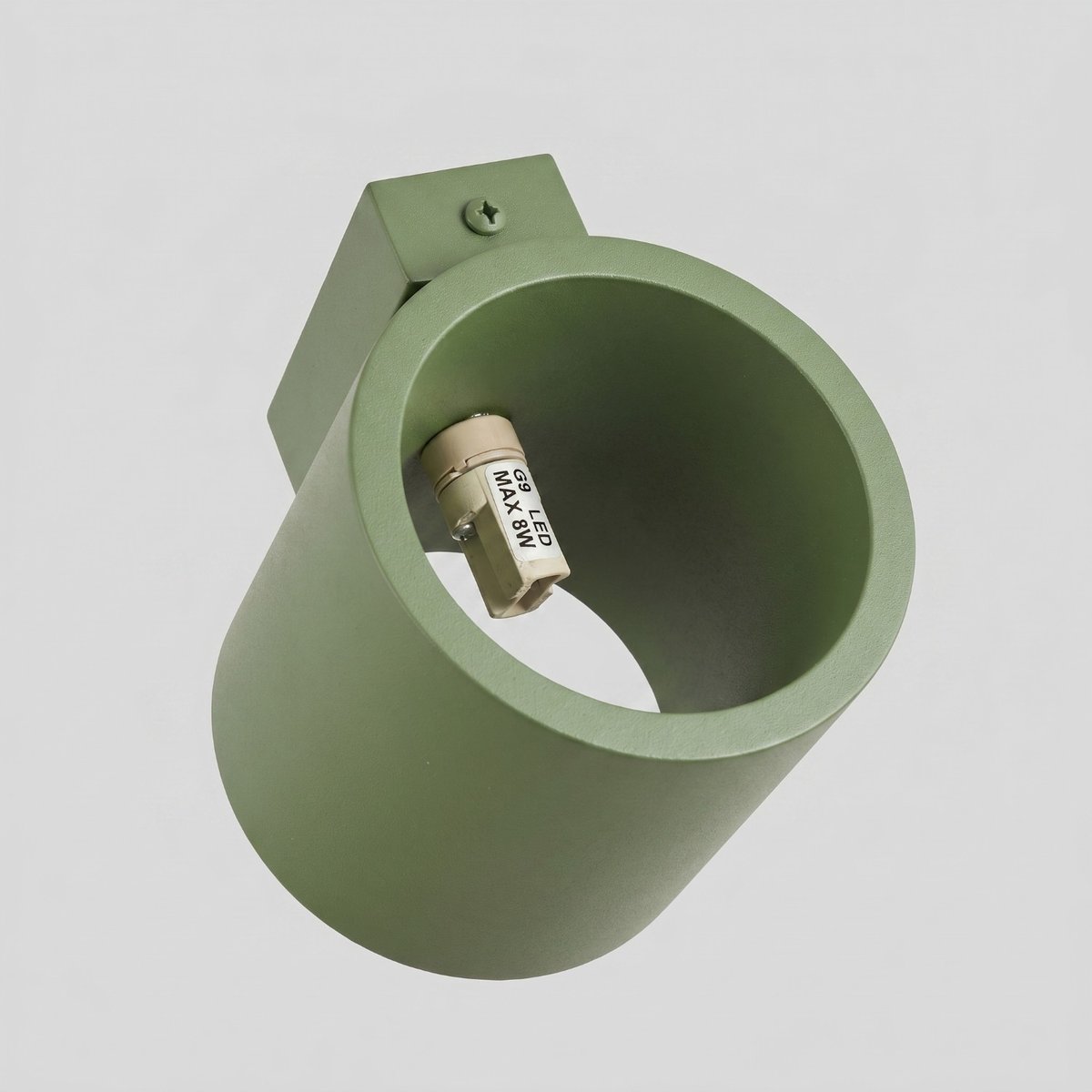 Applique murale Aluminium Vert Olive G9 1 Orbis vert olive, EDEN