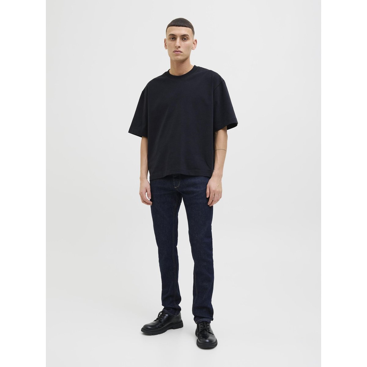 Jean Slim JJIGLENN JJEVAN JOS 777 LID NOOS Jean slim blue denim, JACK & JONES