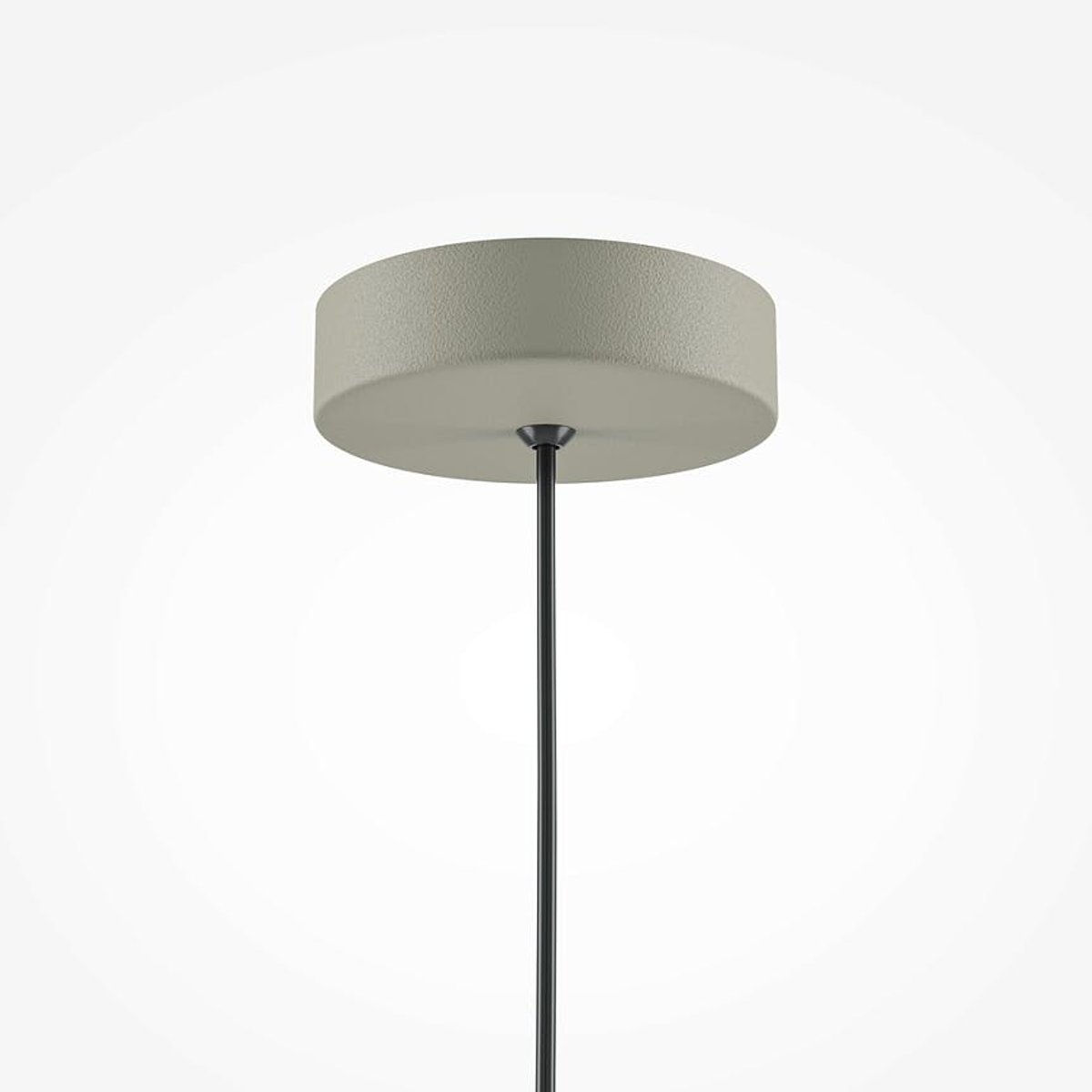 Suspension de cuisine dôme en métal FLORA beige, PIER IMPORT