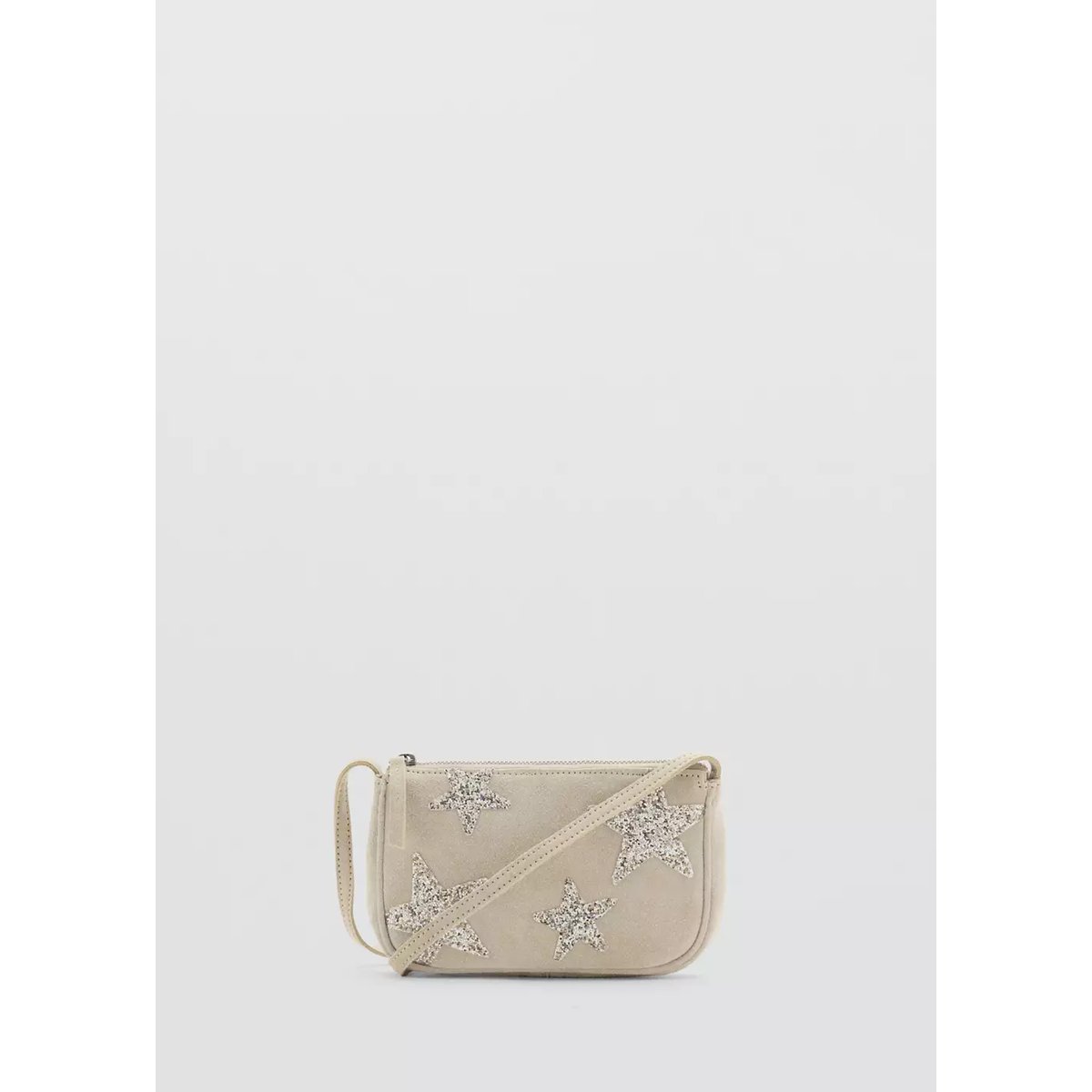 Sac en cuir étoiles et paillettes bleu marine, MANGO KIDS