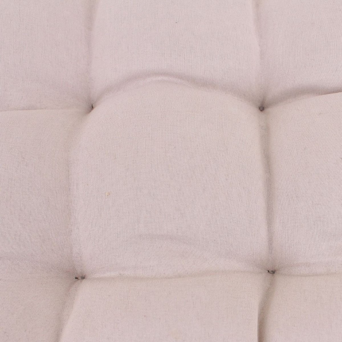 Lot de 4 galettes de chaises 40x40cm beige, ORNAMI