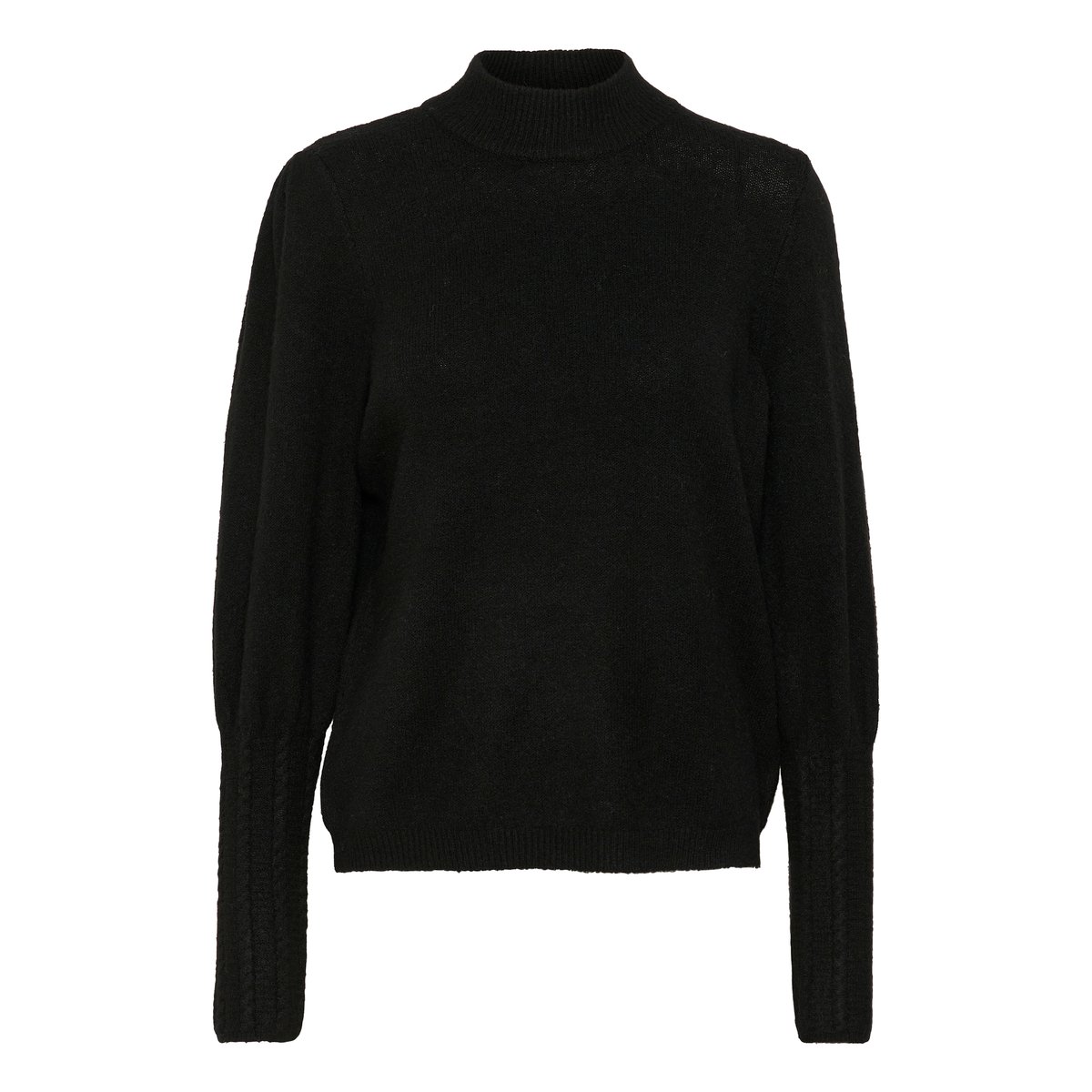 Knitted pullover noir black deep, KAFFE