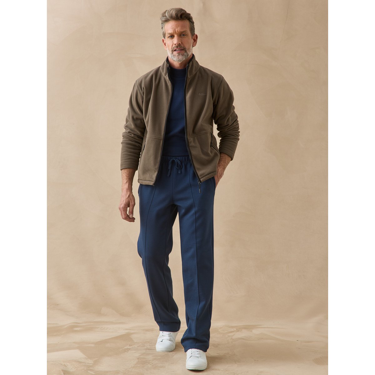 Pantalon de jogging classique homme marine, DAXON