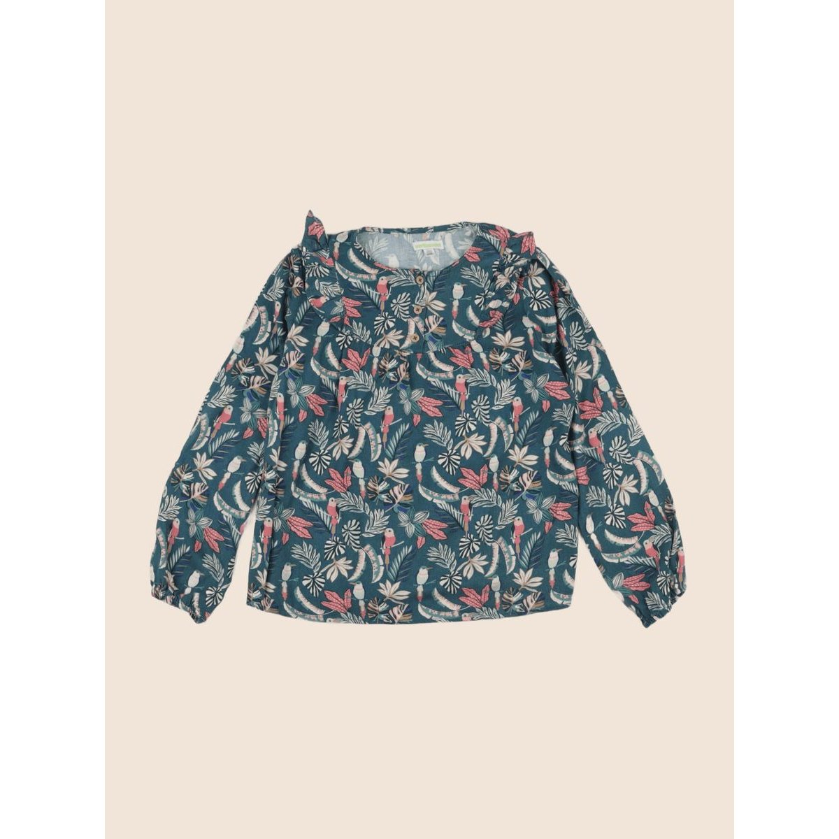 Blouse - Bon état vert, VERTBAUDET