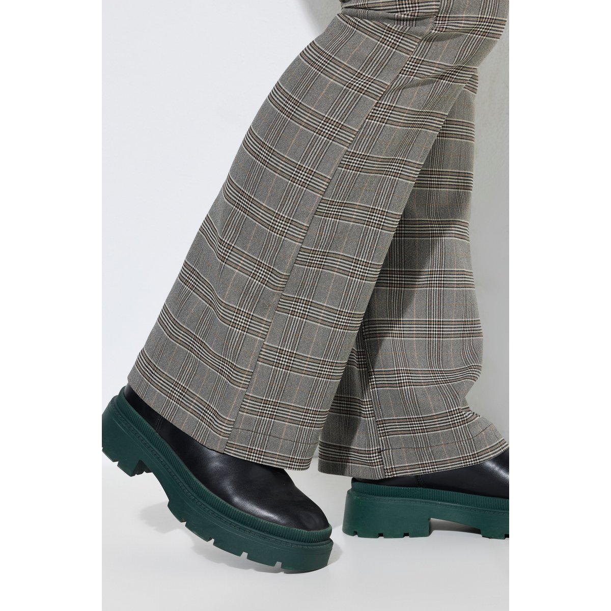 Pantalon Marie à carreaux acajou, ULLA POPKEN
