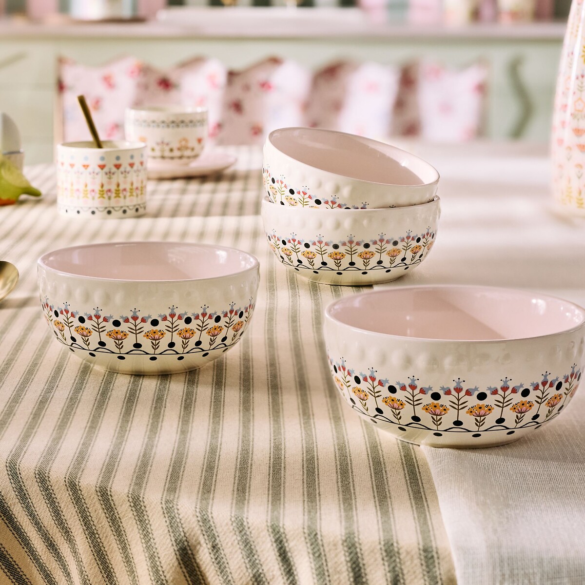 Painted Table Cereal Bowl multi-coloured, CATH KIDSTON