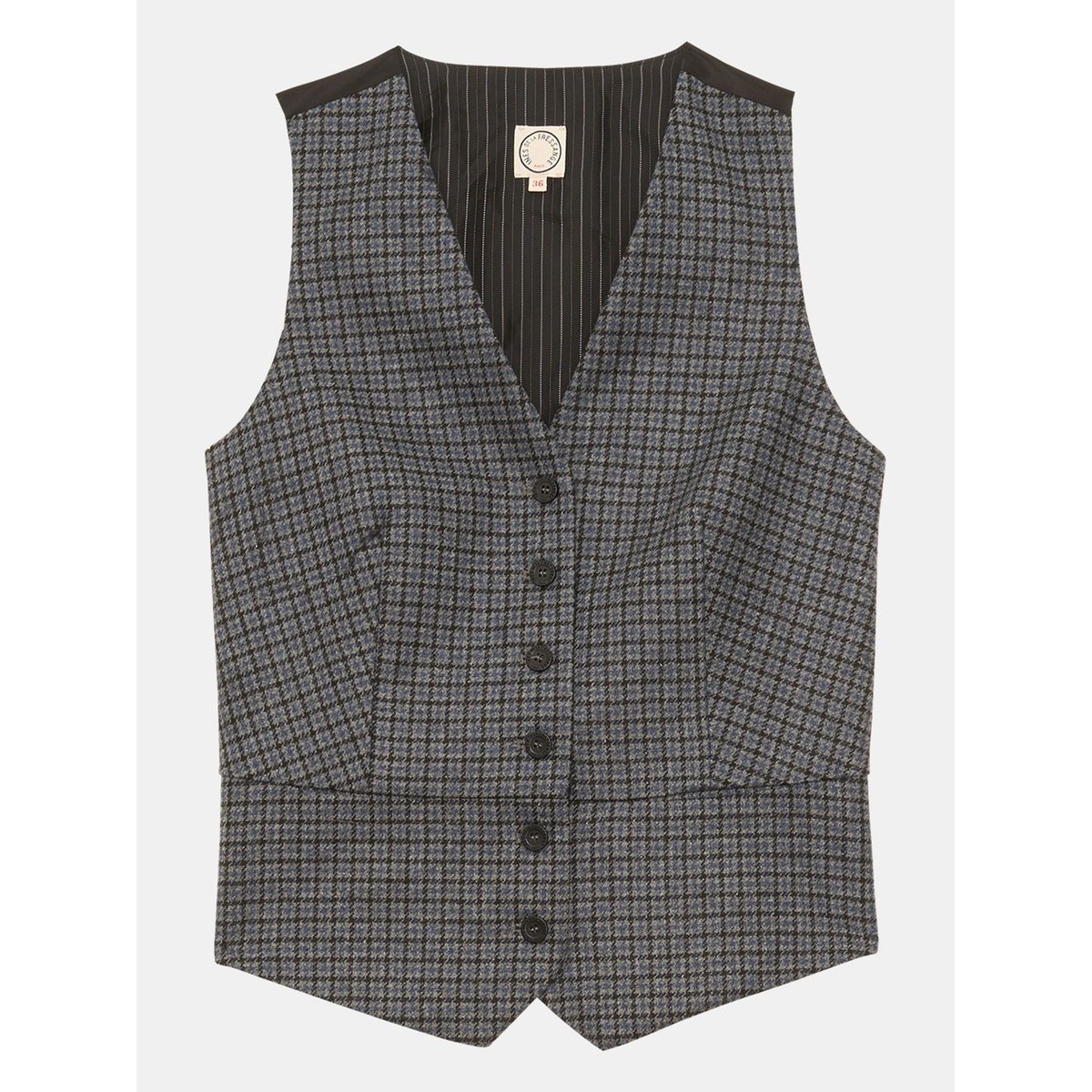 Gilet Sanite gris, INES DE LA FRESSANGE PARIS