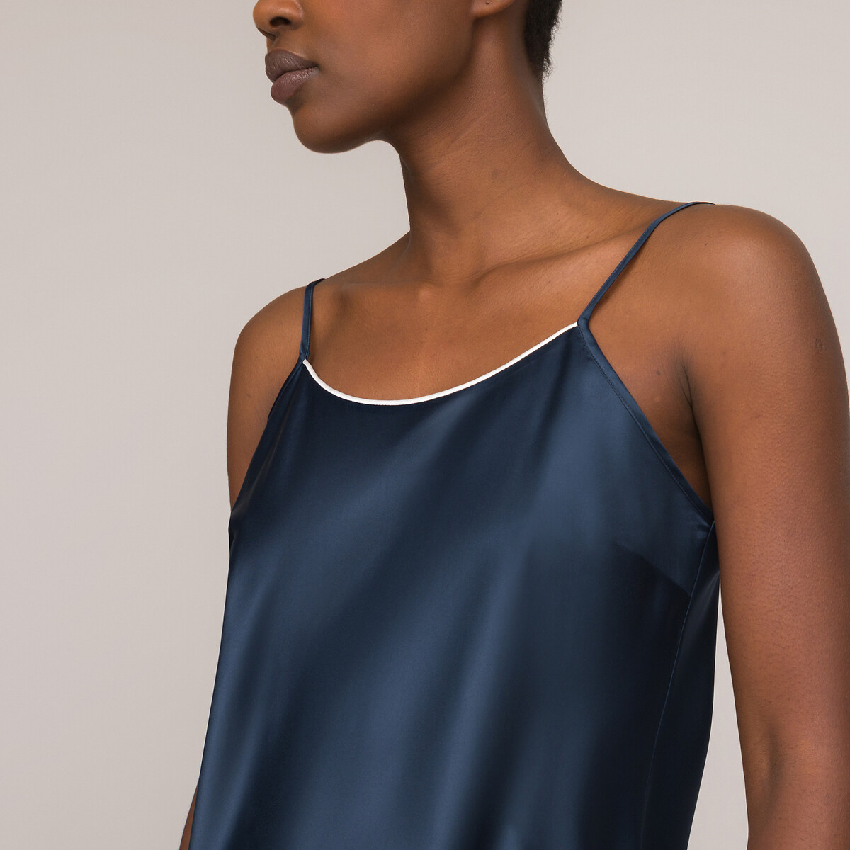 Cami Nightie navy, ANNE WEYBURN
