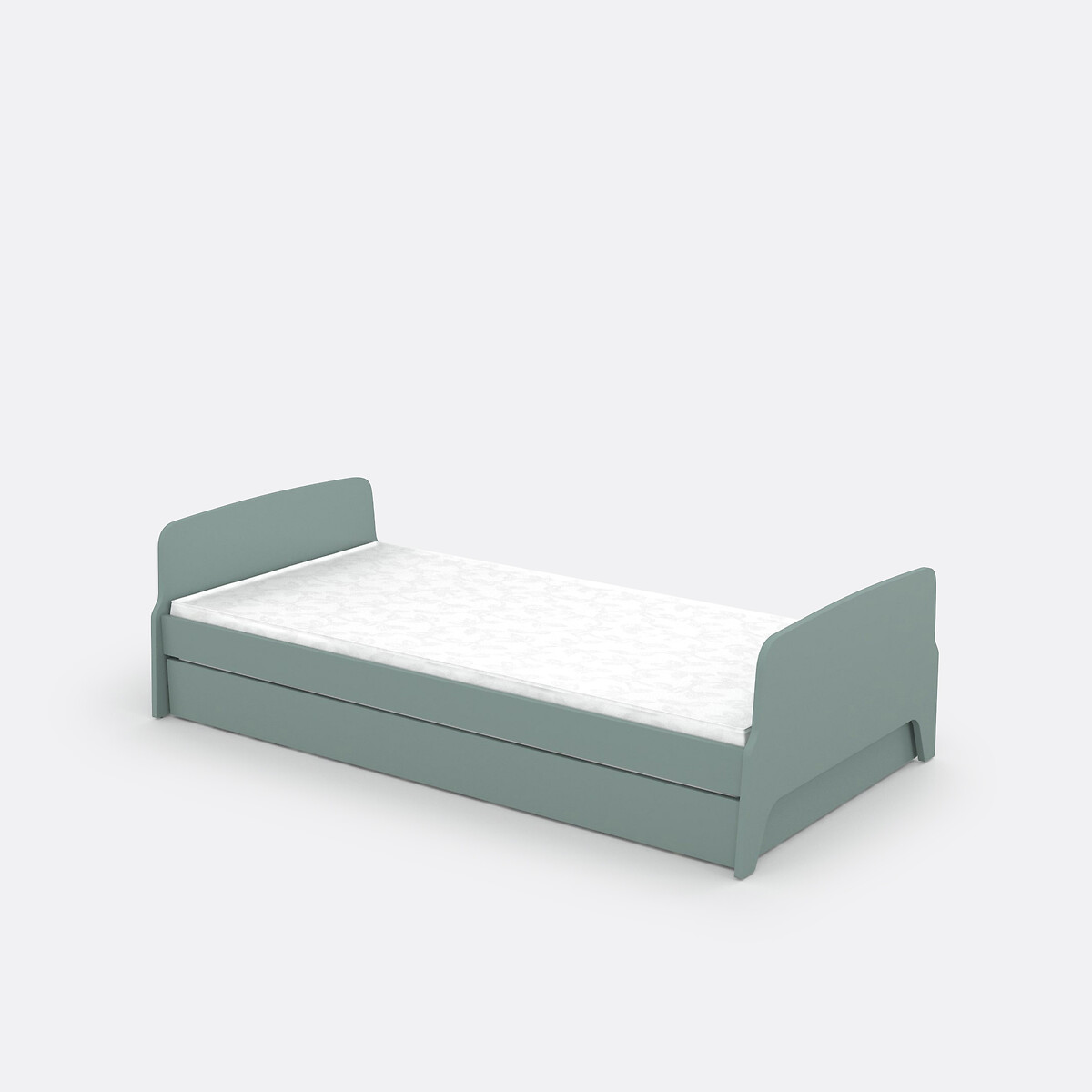 Matelas enfant mousse spécial lits gigognes ou lits superposés, hauteur 12 cm blanc, LA REDOUTE INTERIEURS