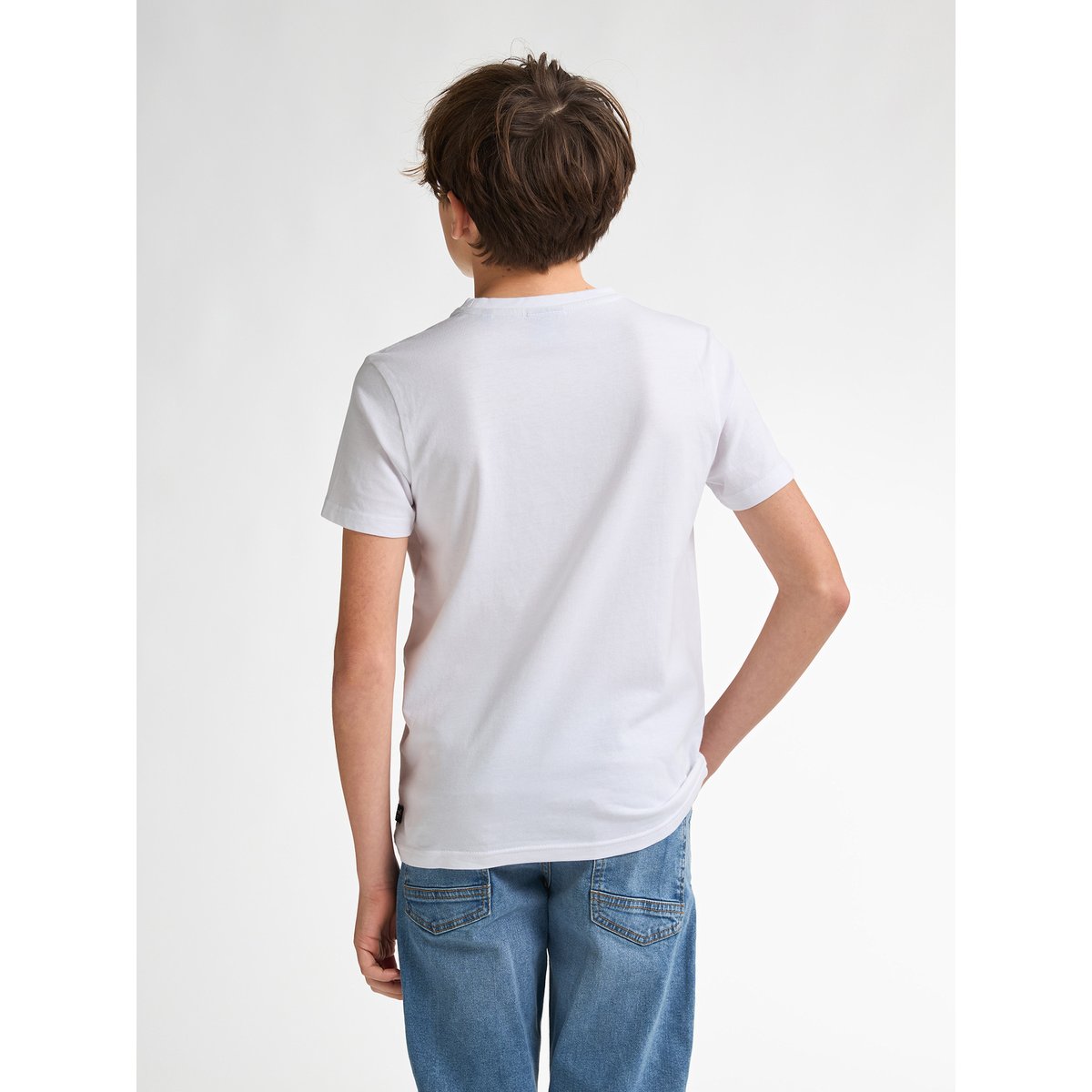 Lot de 2 t-shirts basiques à col rond snapper multicolore, PETROL INDUSTRIES