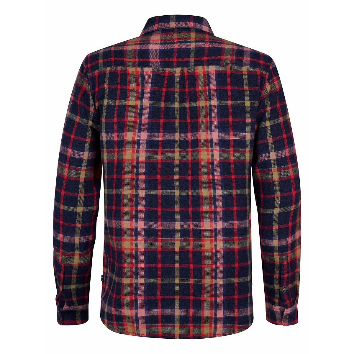 Checked Long Sleeve Shirt navy blue, PETROL INDUSTRIES