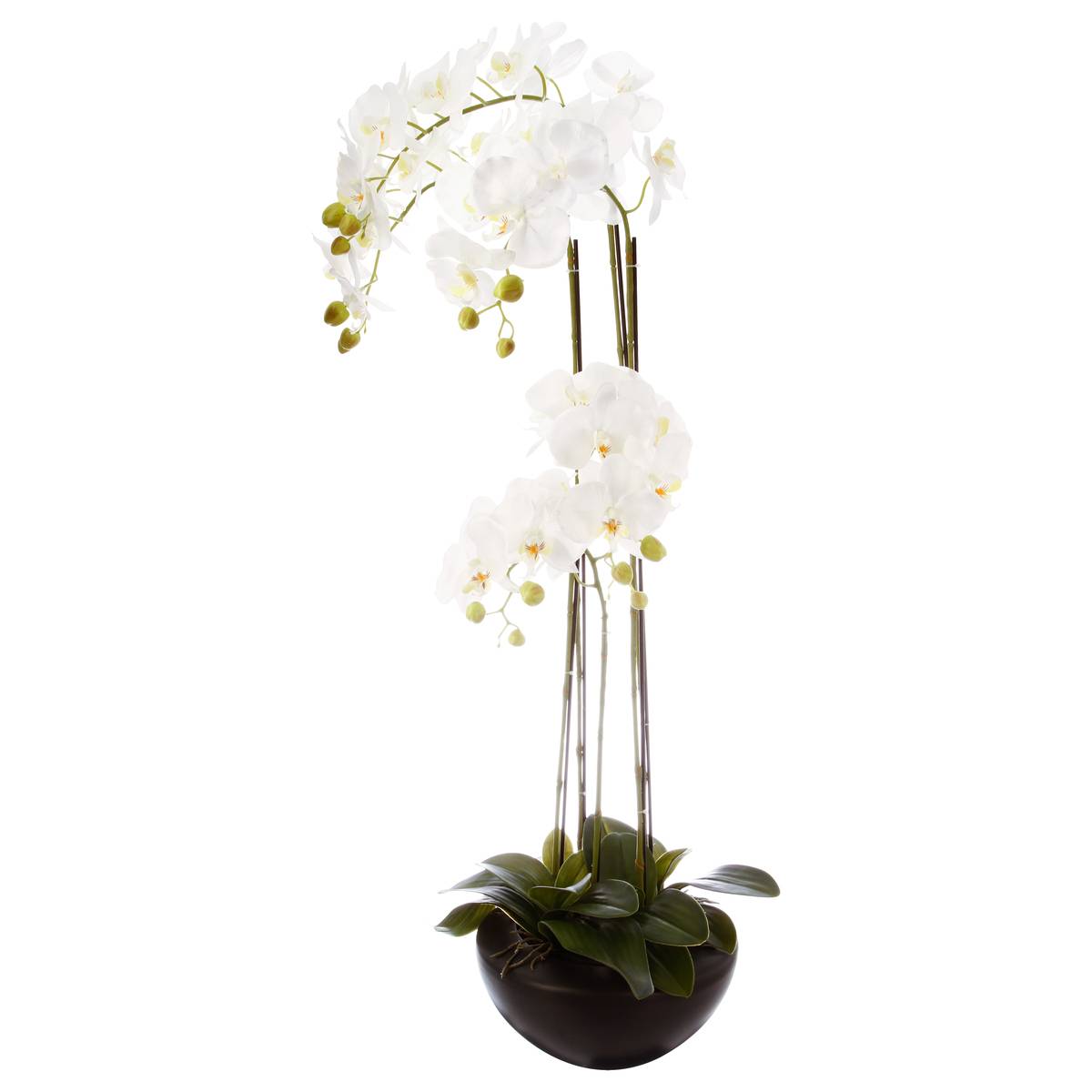 Orchidée artificielle blanc, ATMOSPHERA