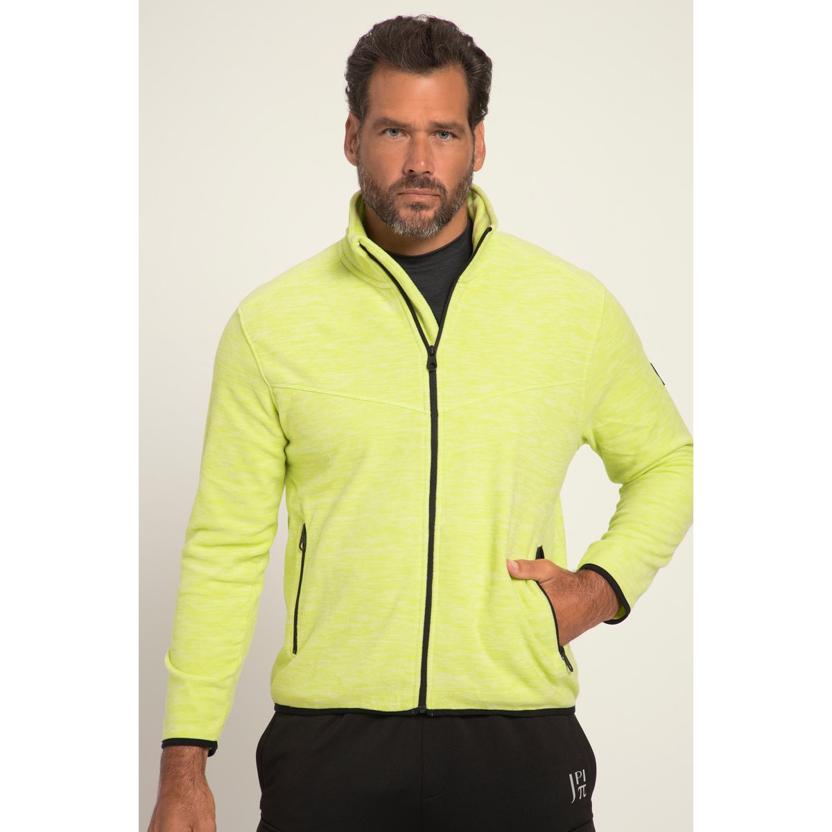 Veste polaire, collection Bikewear citron vert, JP1880