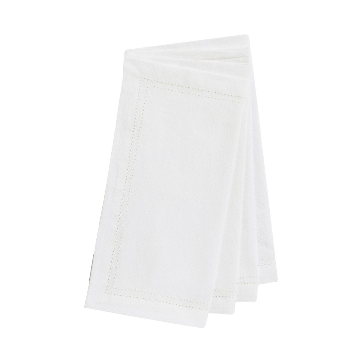 Linge de table en coton délavé blanc, NEXT