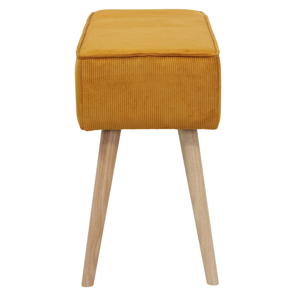 Banc velours côtelé abricot, ZAGO