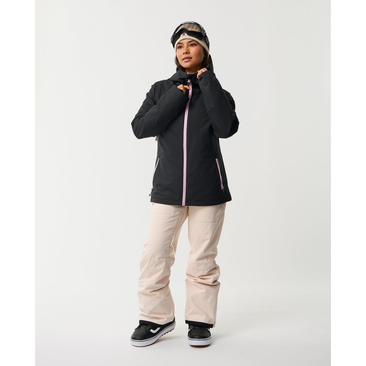 Veste de ski SEARCH SERIES Betty solid black, RIP CURL
