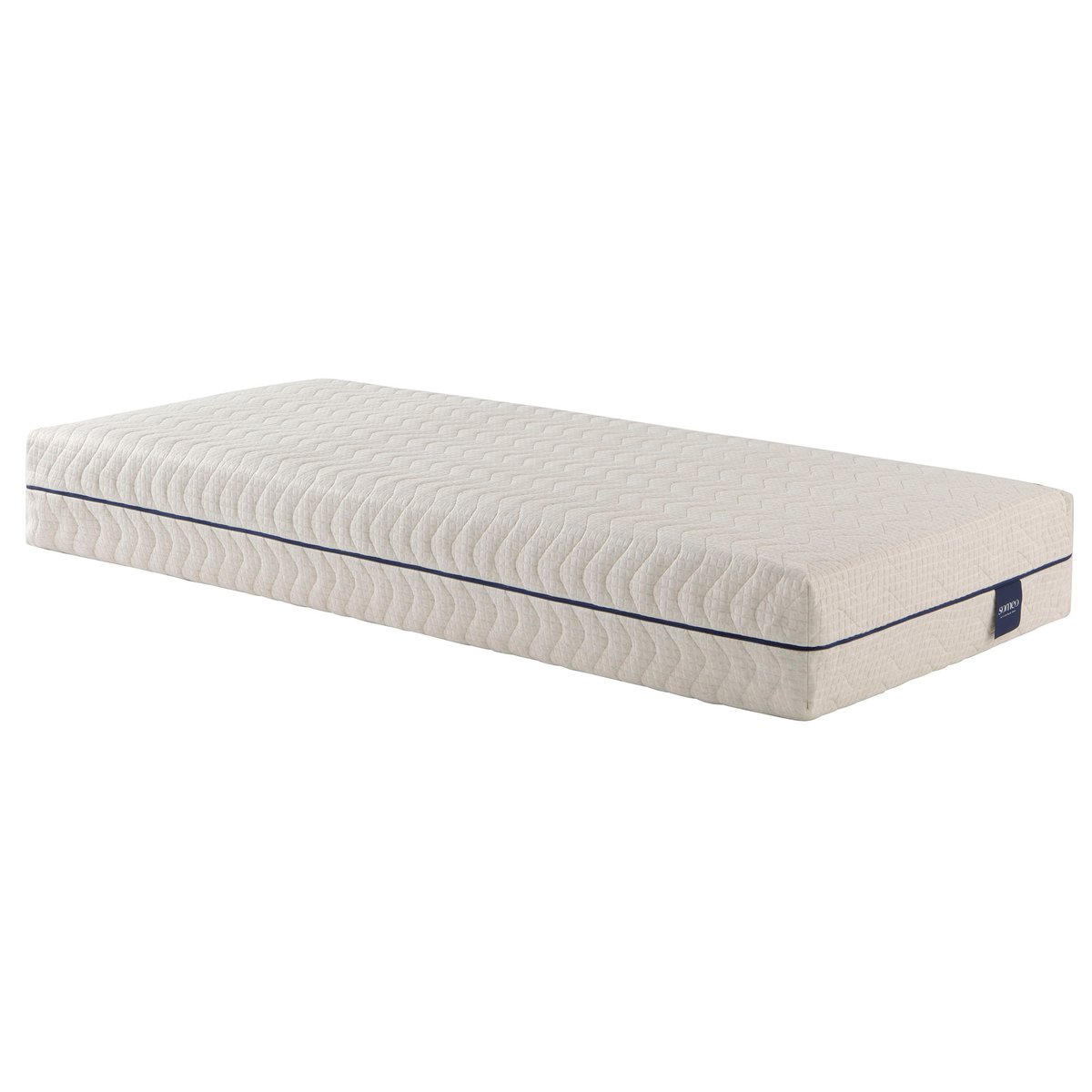 Housse naturelle de remplacement pour matelas Aube 600 ecru, SOMEO
