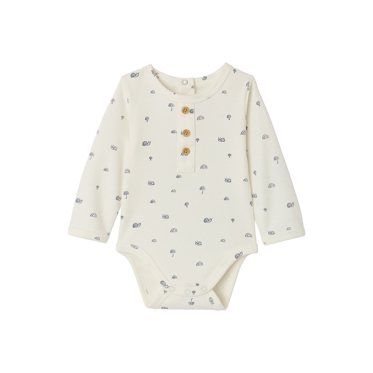 Ensemble body et pantalon bleu moyen, VERTBAUDET