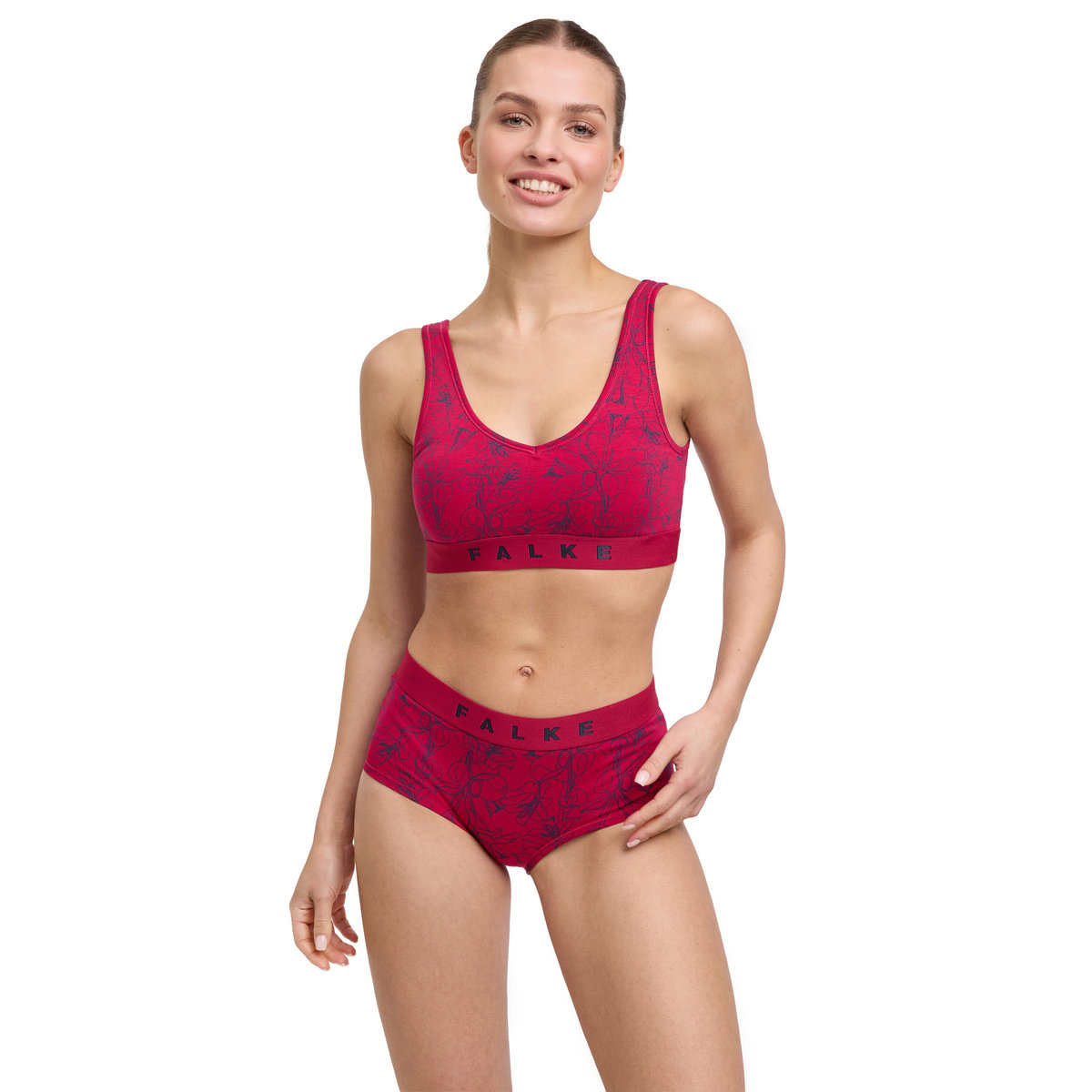 Bustier 2-Pack multicolore-blue et noir, FALKE