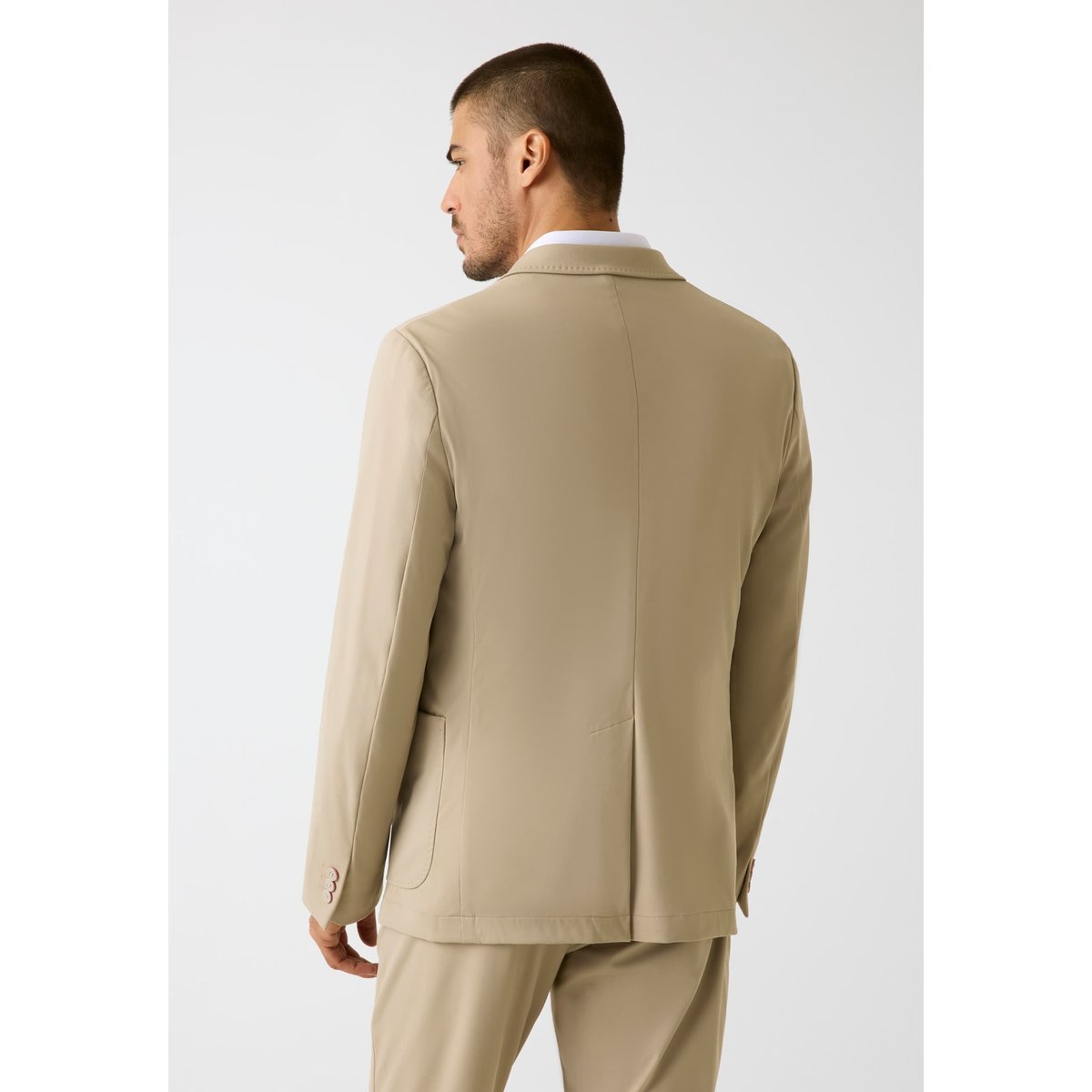 Blazer À Un Bouton beige, GUESS