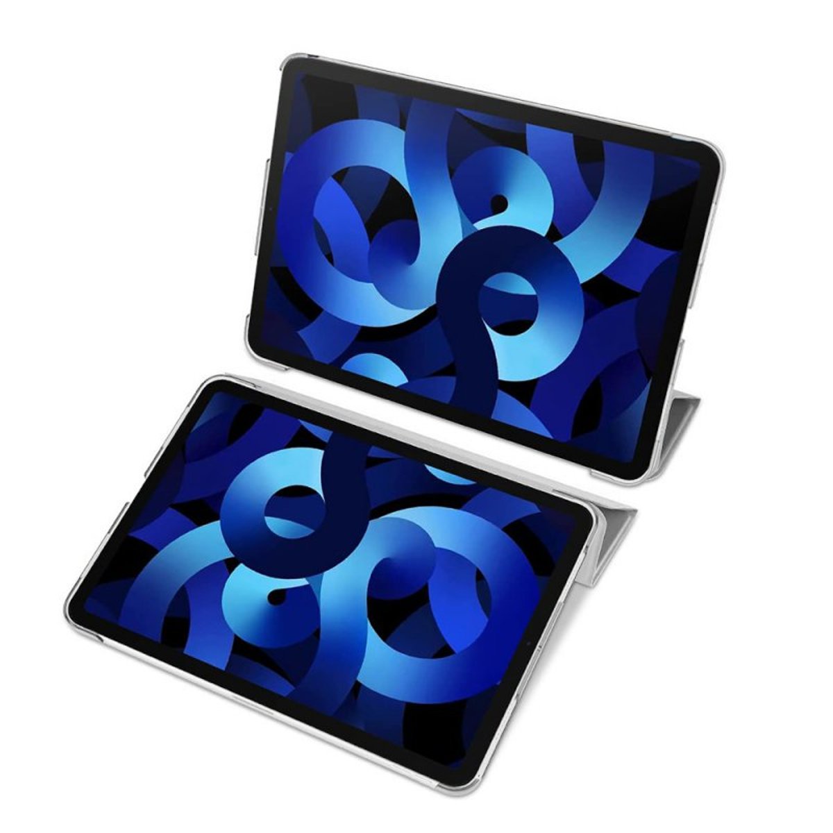 Etui Smart Cover à rabat avec support pour iPad Pro 11" / iPad Air 4 Et 5 (2020/2022) argent, EVETANE
