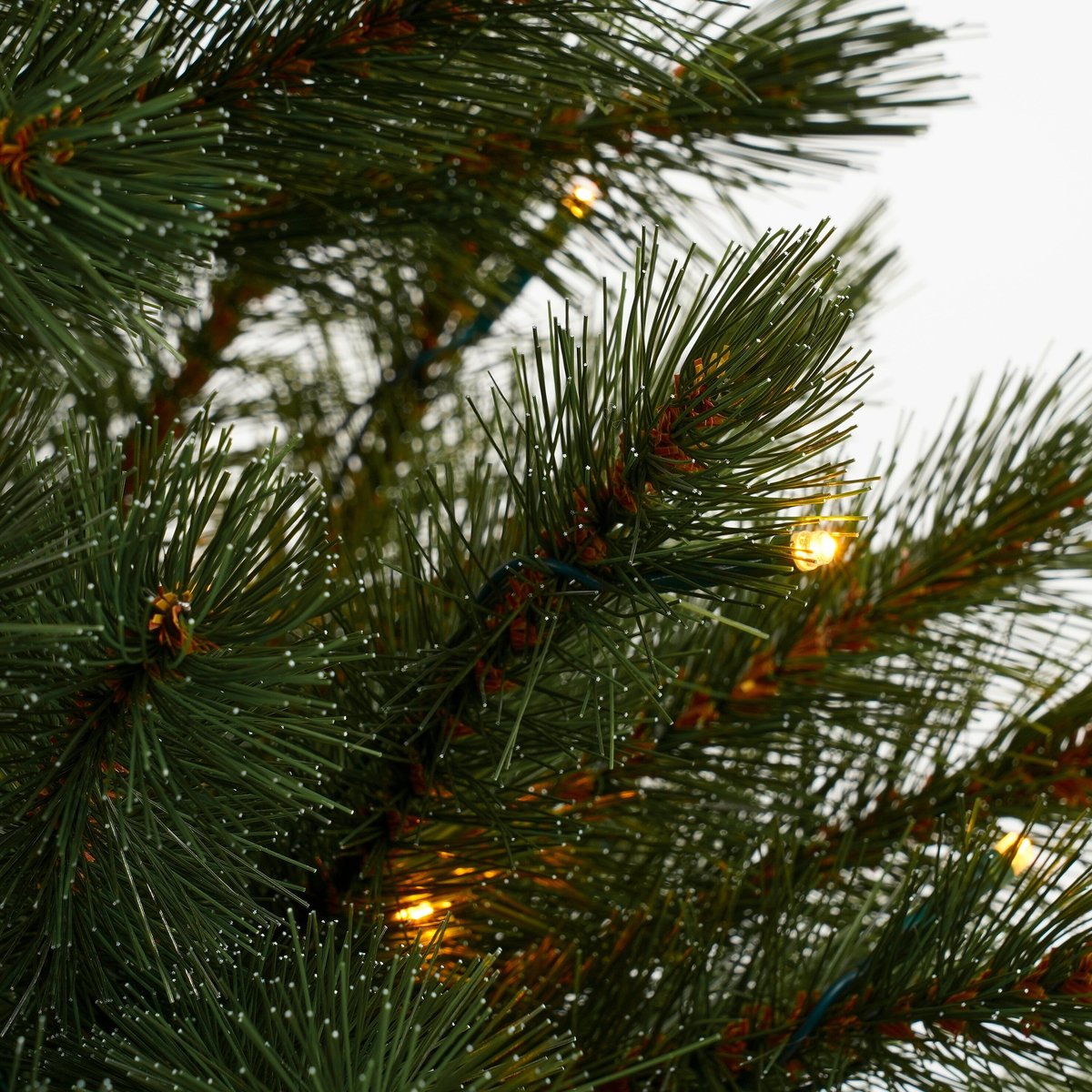 Sapin de Noël artificiel avec LED H215 cm BRISTLECONE vert, TRIUMPH TREE