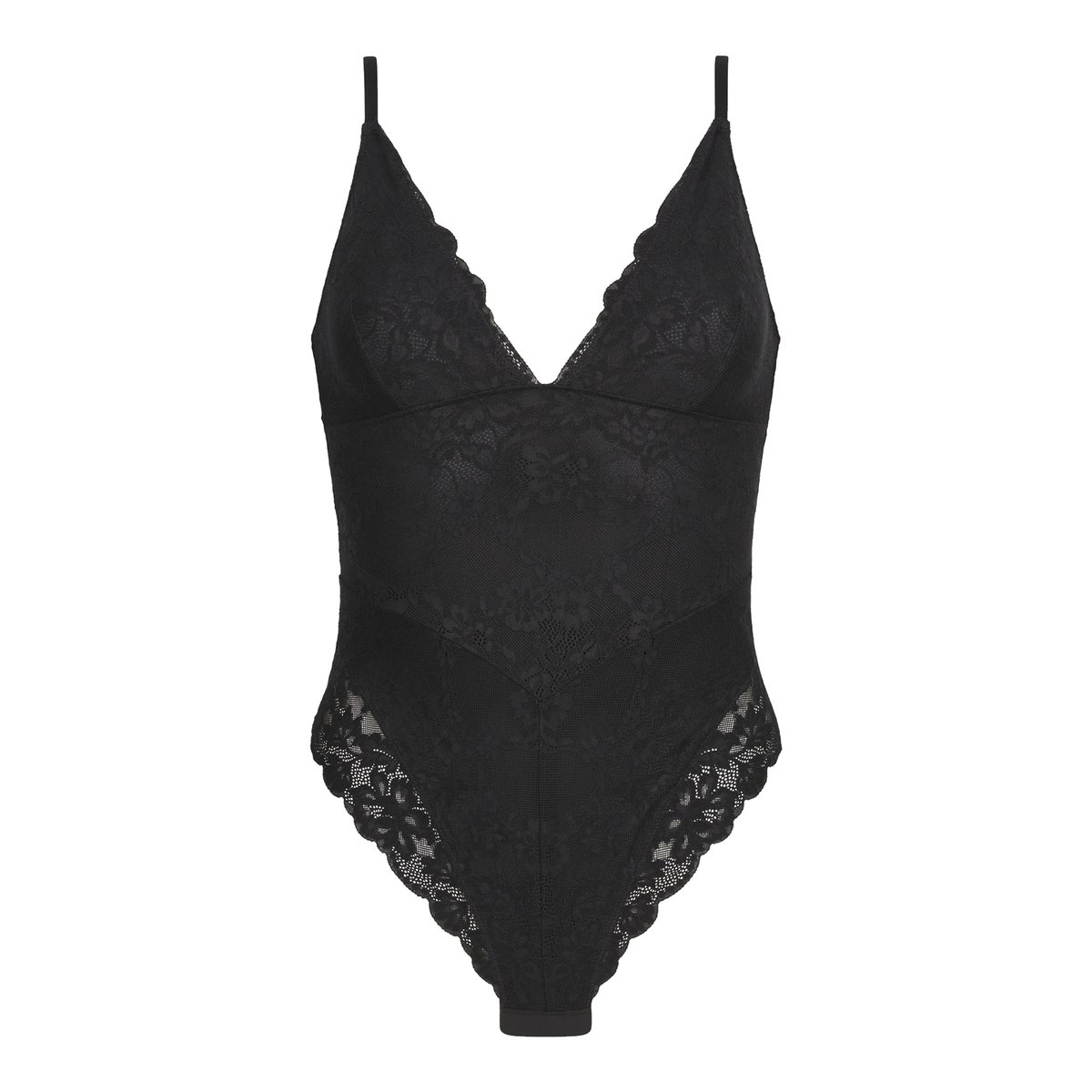 Body DAILY DENTELLE noir, DIM