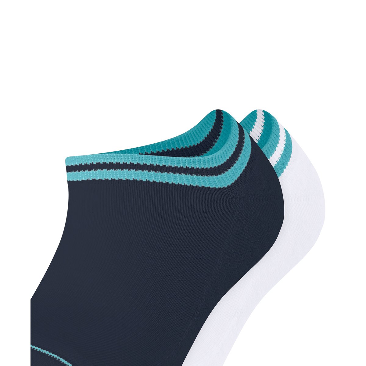 Socquettes Base Stripe 2-Pack Opaque multicolore mix avec motif, ESPRIT