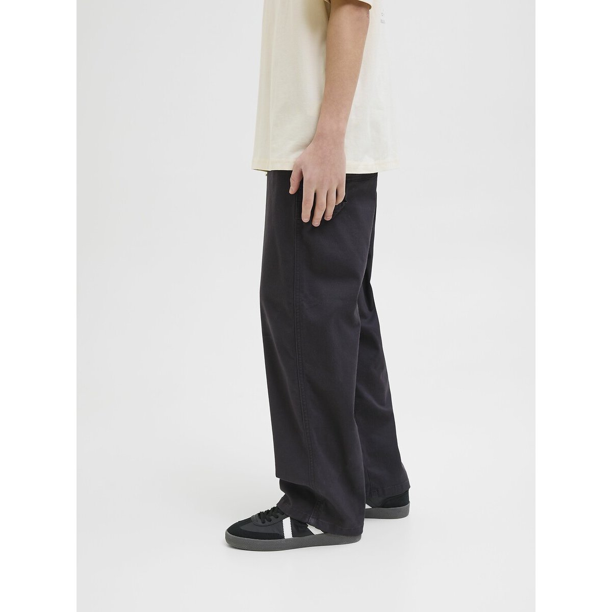 Pantaloni cargo nero , JACK & JONES JUNIOR