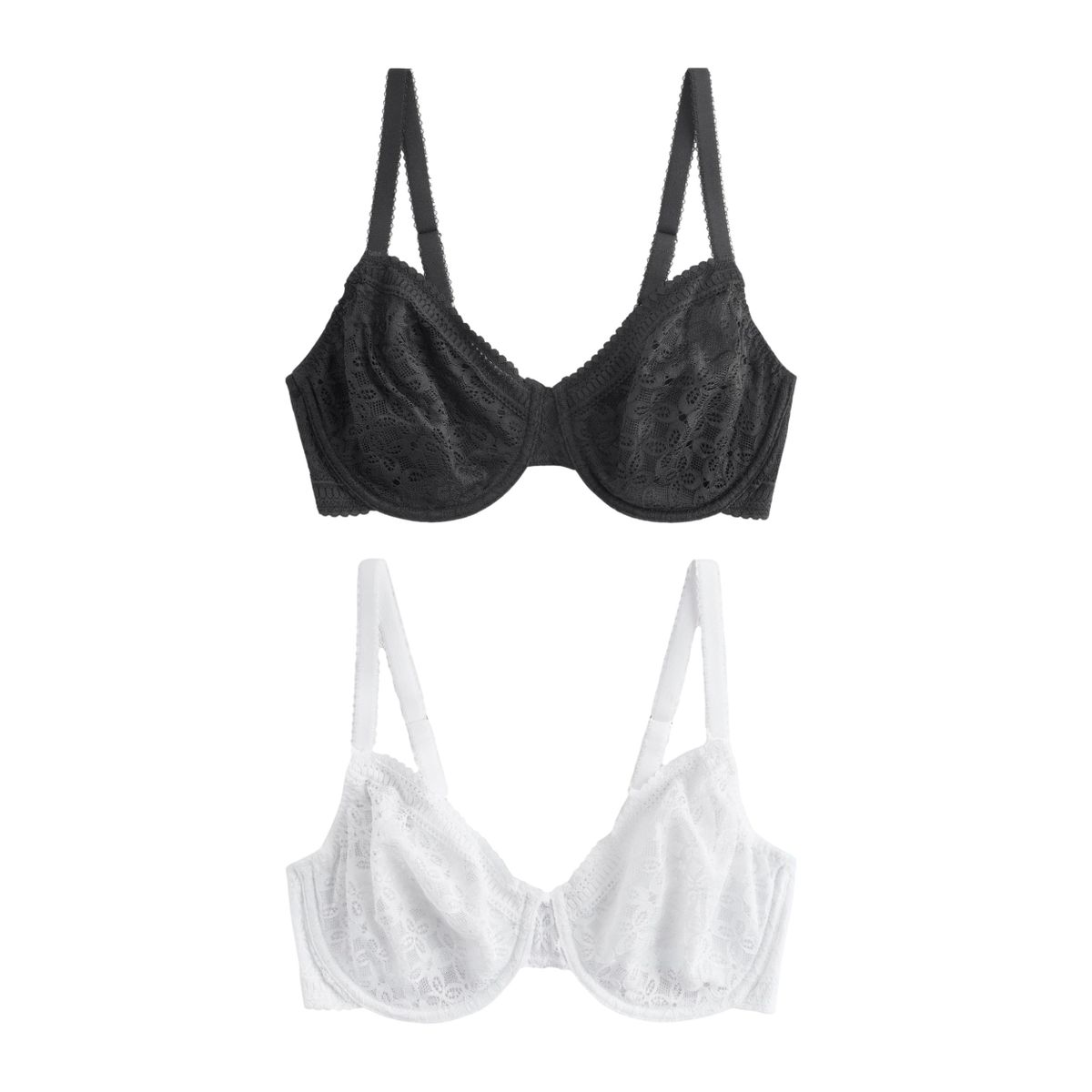 Soutiens-gorge minimiseur dd+, lot de 2 noir/blanc, NEXT