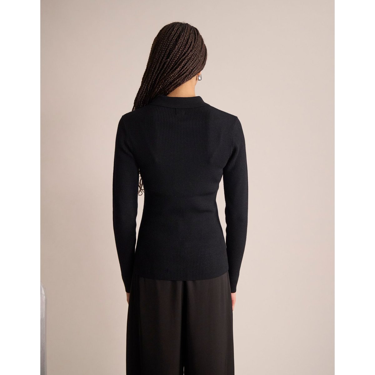 Polo Thomson noir, INES DE LA FRESSANGE PARIS