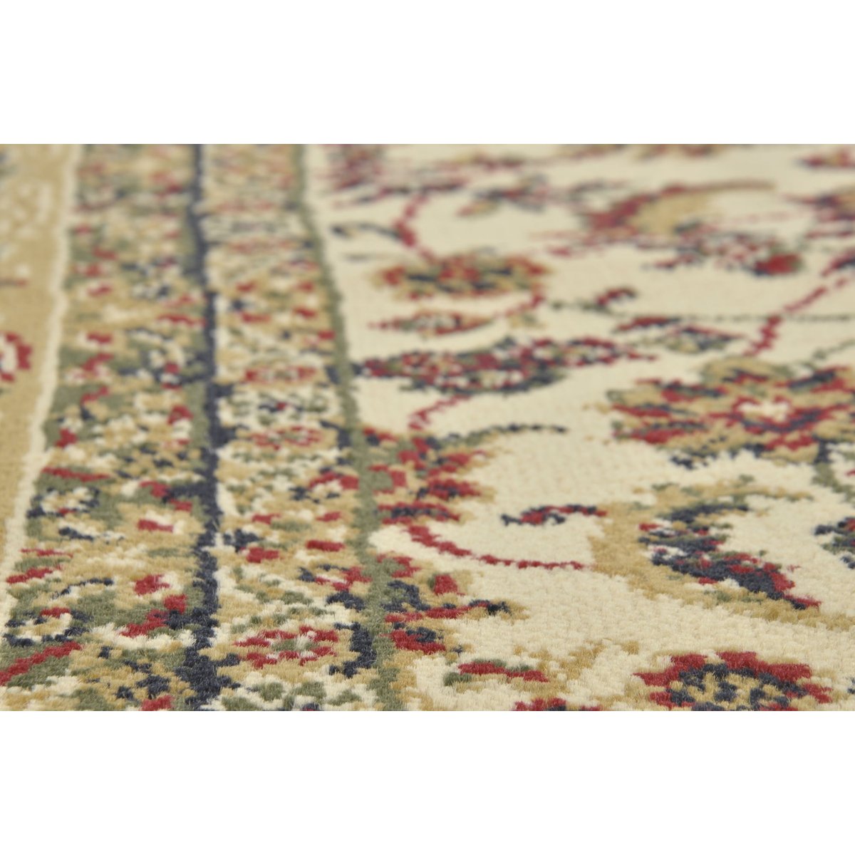 Tapis salon tissé doux - HAMADAN camel, THEKO