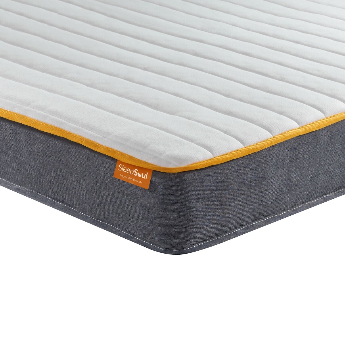 SleepSoul Balance Pocket Mattress white/grey, SLEEPSOUL