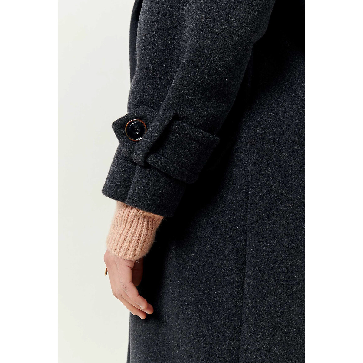 Manteau double boutonnage MIA gris, SESSUN