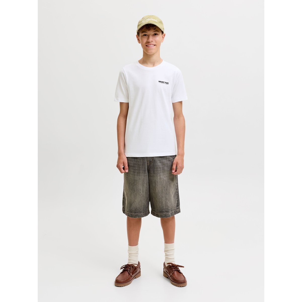 T-Shirt bright white, JACK & JONES JUNIOR