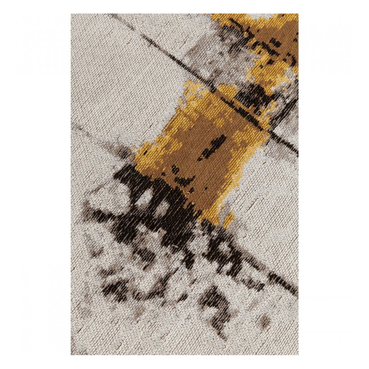 Tapis en coton, ABSTRACT gris, KARE DESIGN