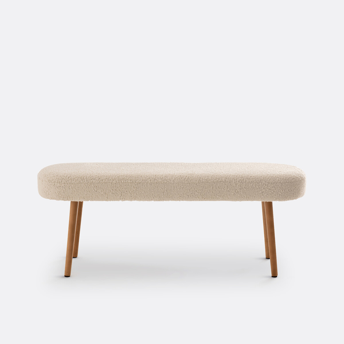Panchina rivestimento bouclé, Jimi ecru , LA REDOUTE INTERIEURS