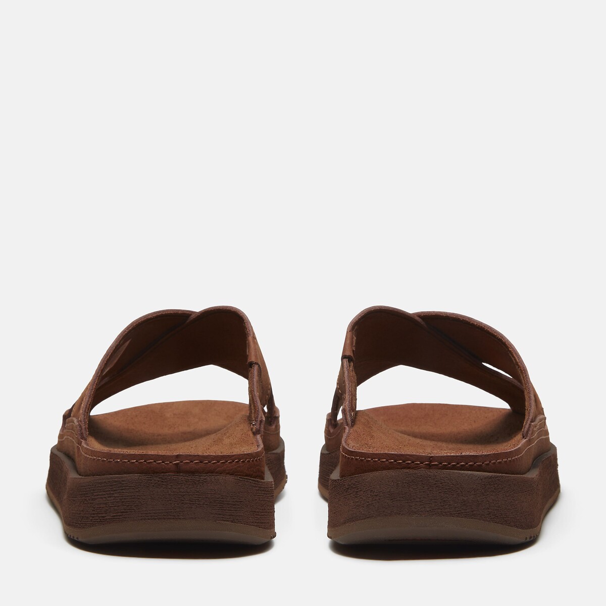 Casco Cove muiltjes met dubbel gekruiste bandjes kastanje, TIMBERLAND