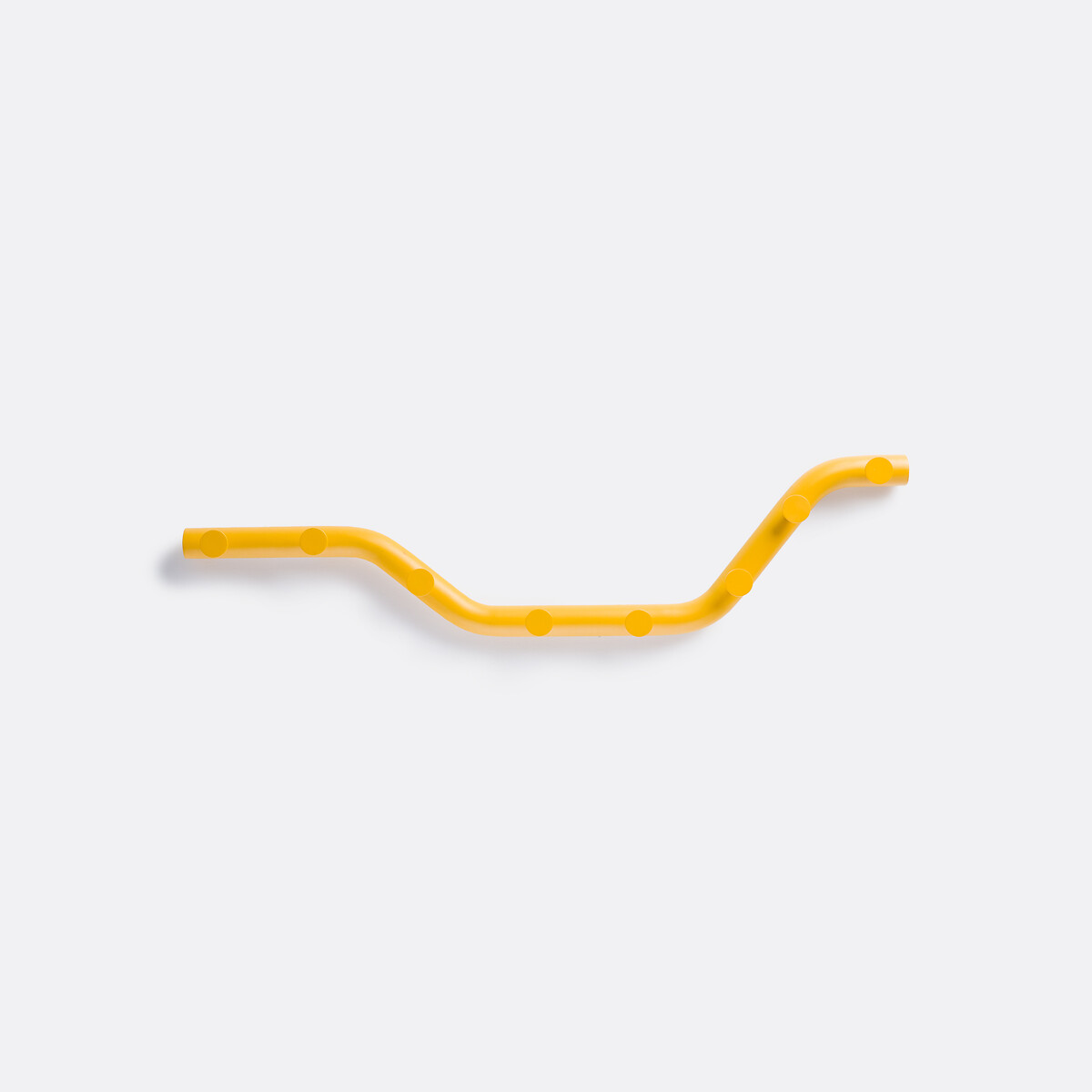 Patère métal acier coloré, 8 crochets, Tubi jaune, LA REDOUTE INTERIEURS