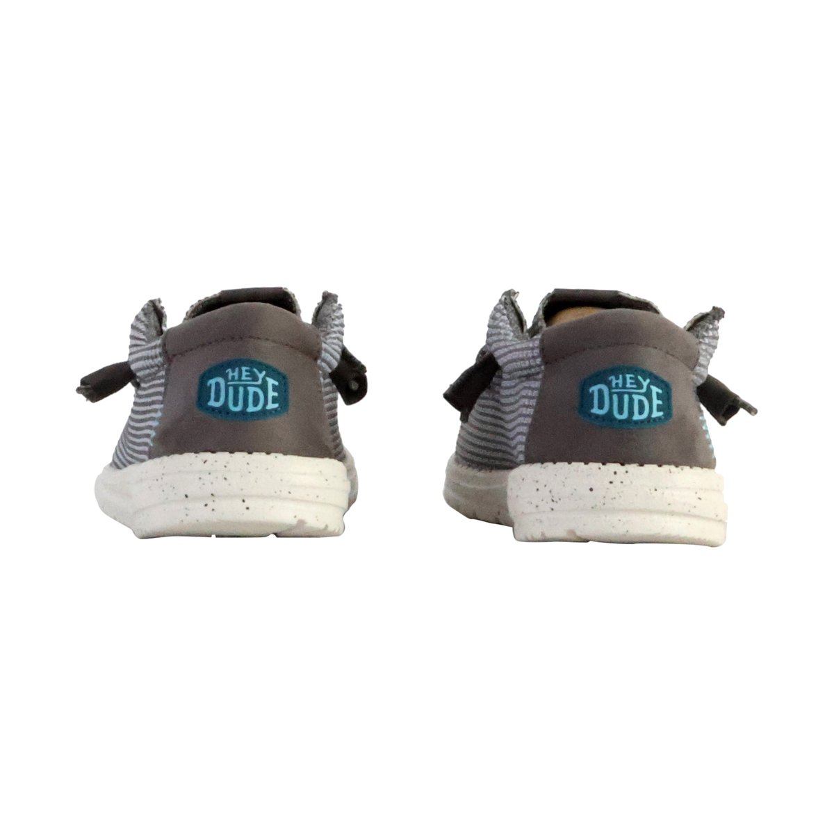 Moccassin à Lacets Wally Sport Mesh gris, HEY