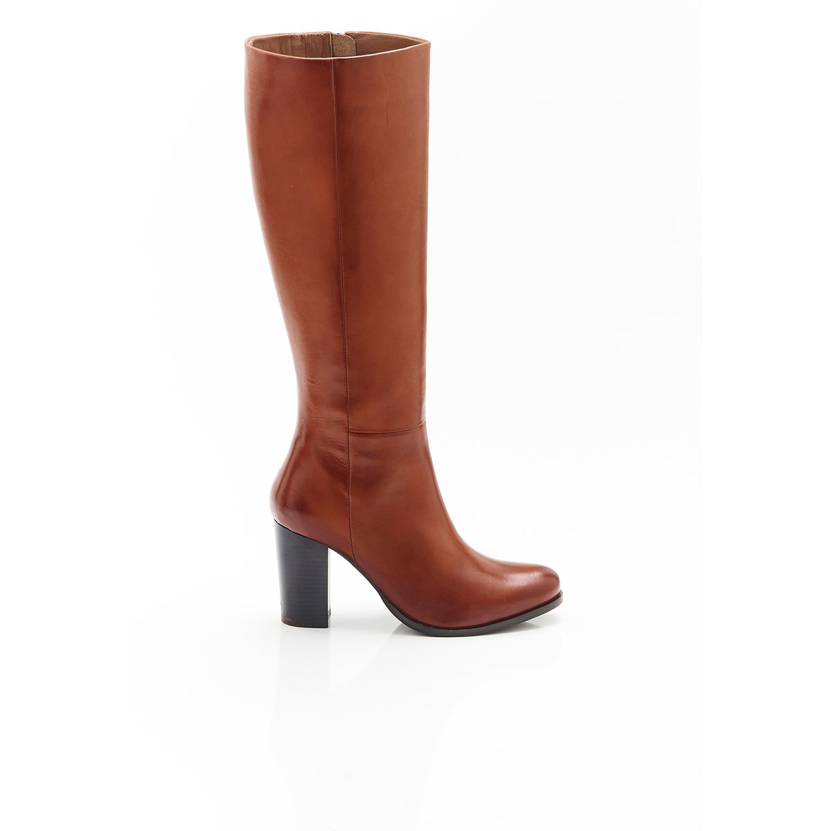 Bottes hautes marron caramel, DAMART