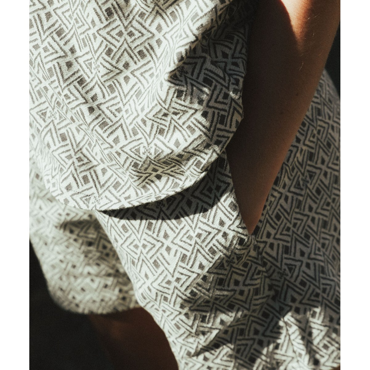 Chemise manches courtes CHARLIE dark grey, OXBOW