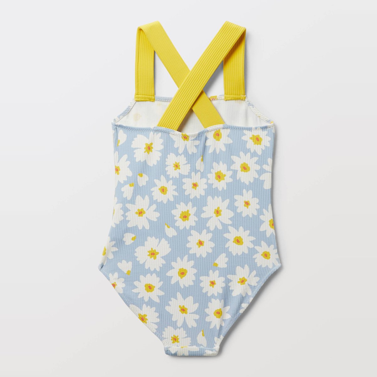 Maillot de bain 1 pièce imprimé celeste, MONOPRIX