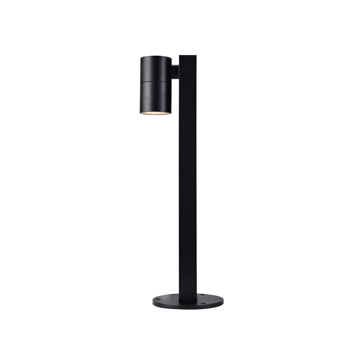Potelet à l'architecture Irrégulier et élégant en aluminium, TIN noir, NORDLUX