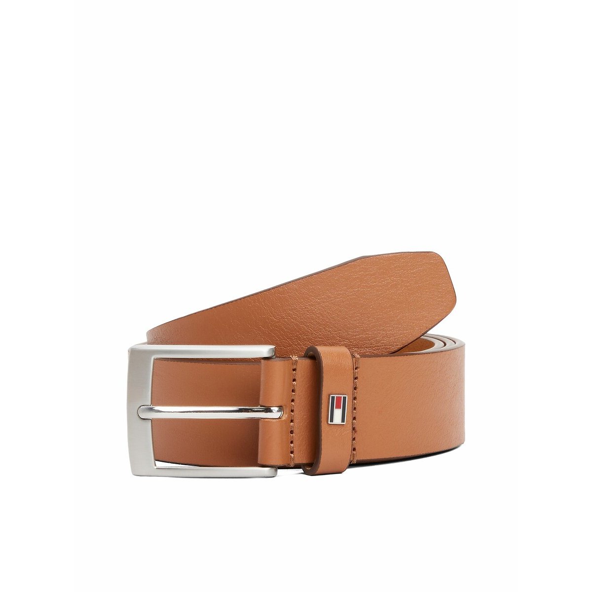 Ceinture en cuir Adan 3,5cm cognac, TOMMY HILFIGER
