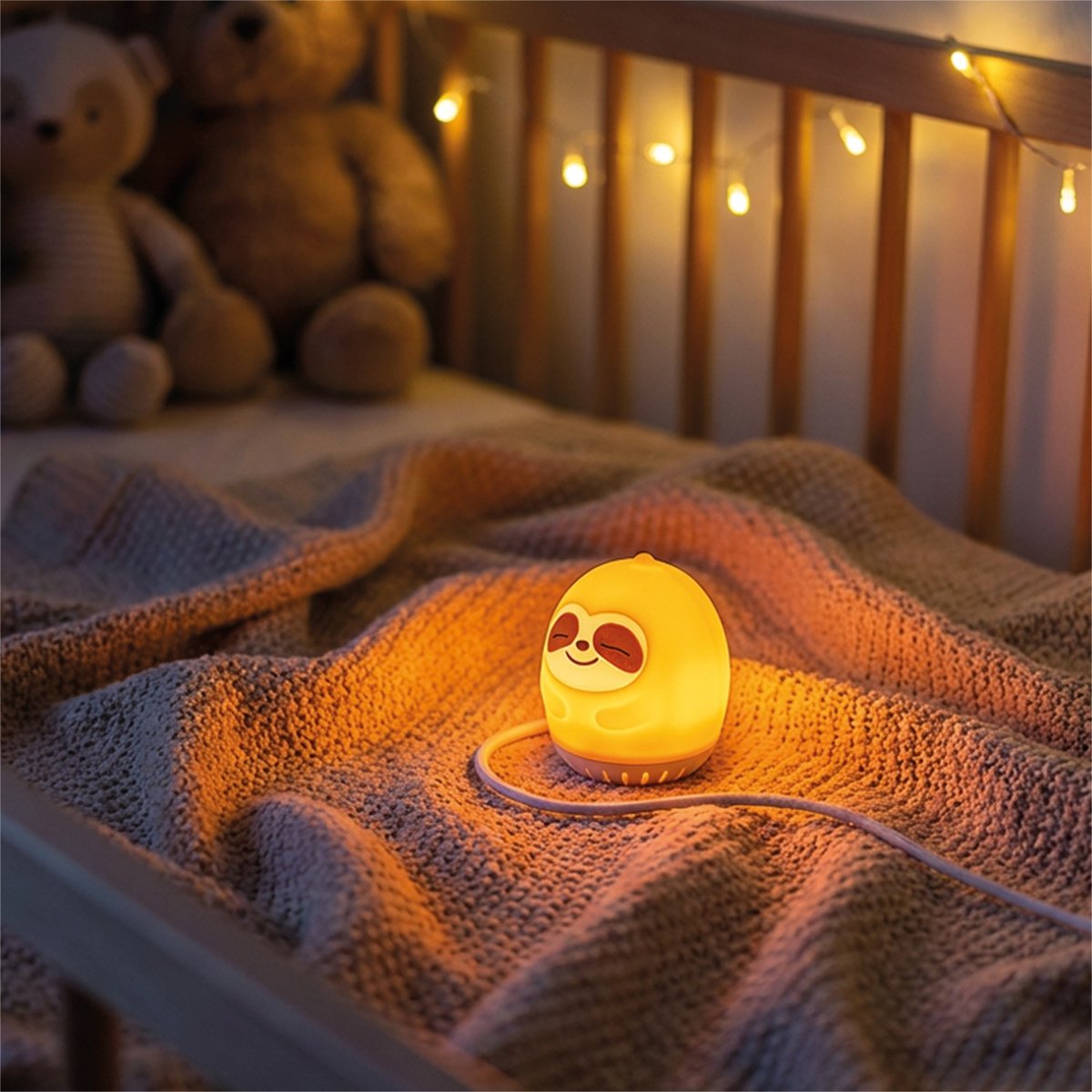 Mini veilleuse bruit blanc CALINOU koala gris, ULYSSE