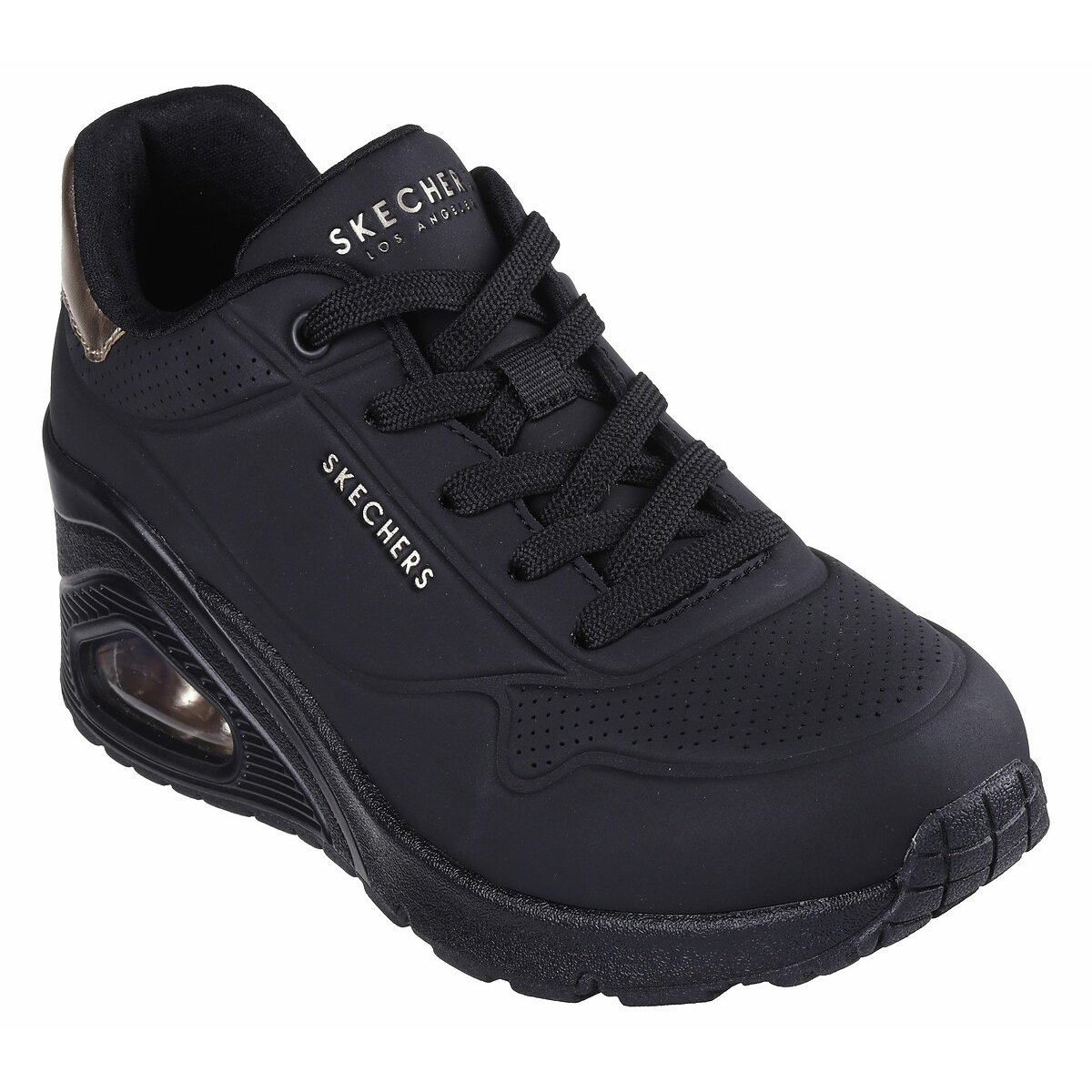 Senakers Uno Wedge - Hi Steps schwarz, SKECHERS