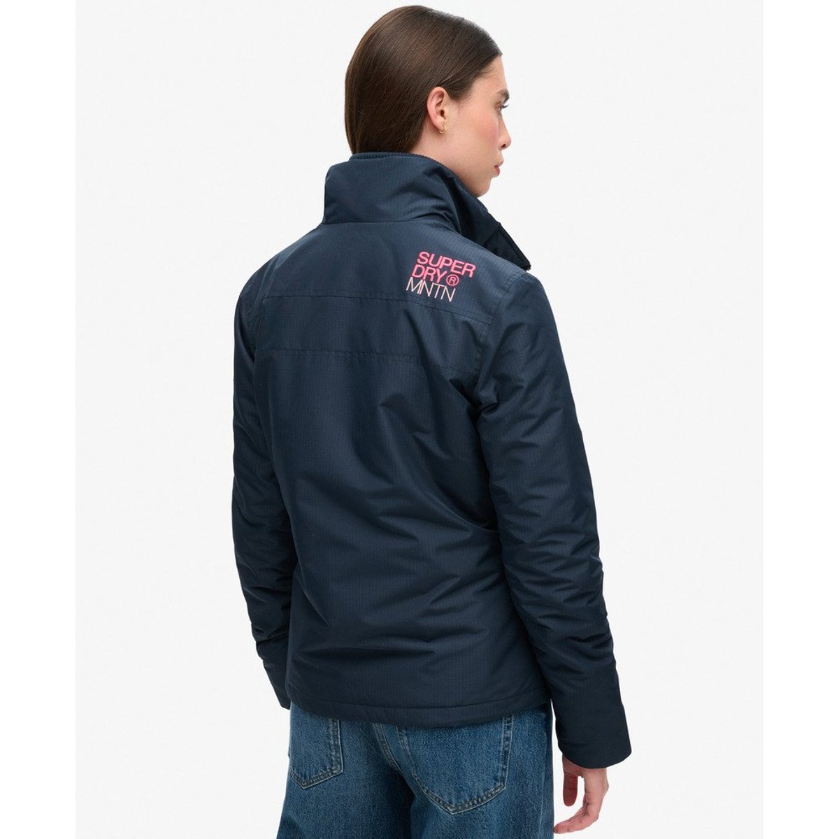 Veste Mountain Windbreaker bleu marine éclipse, SUPERDRY