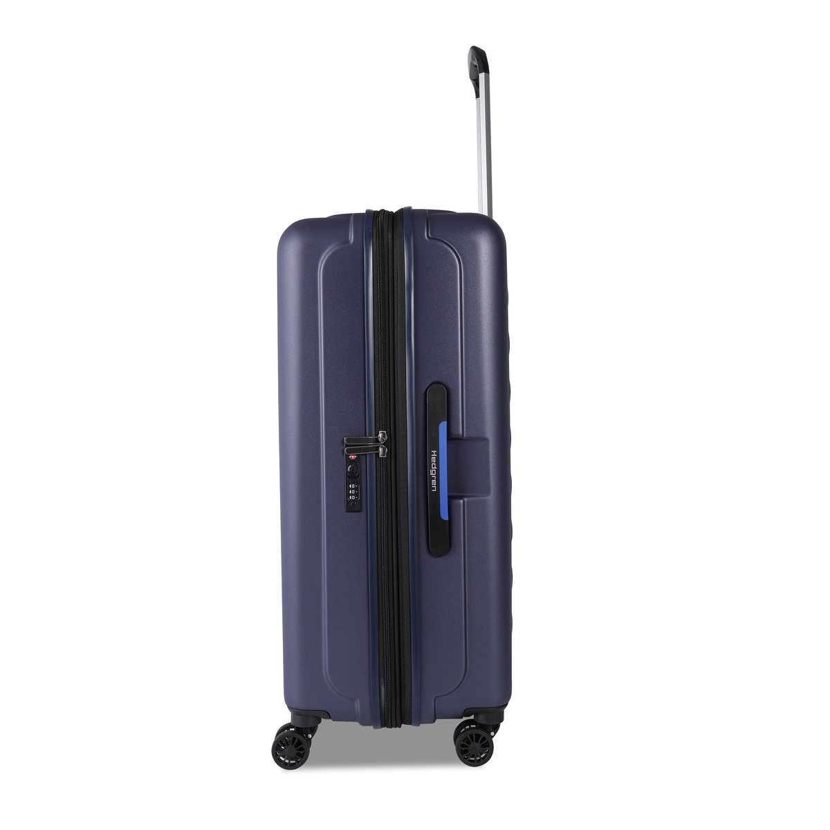 Valise soute rigide grand volume extensible sécurisée peacoat blue, HEDGREN