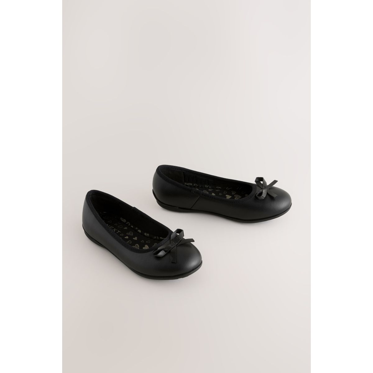 Ballerines en cuir pour l'école noir, NEXT